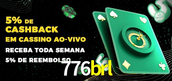 Promoções do cassino ao Vivo 776brl